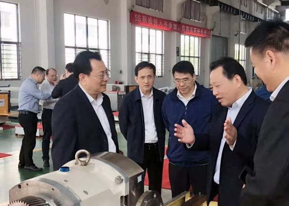 要聞‖寧波市長(zhǎng)裘東耀一行蒞臨得利時(shí)視察指導(dǎo)